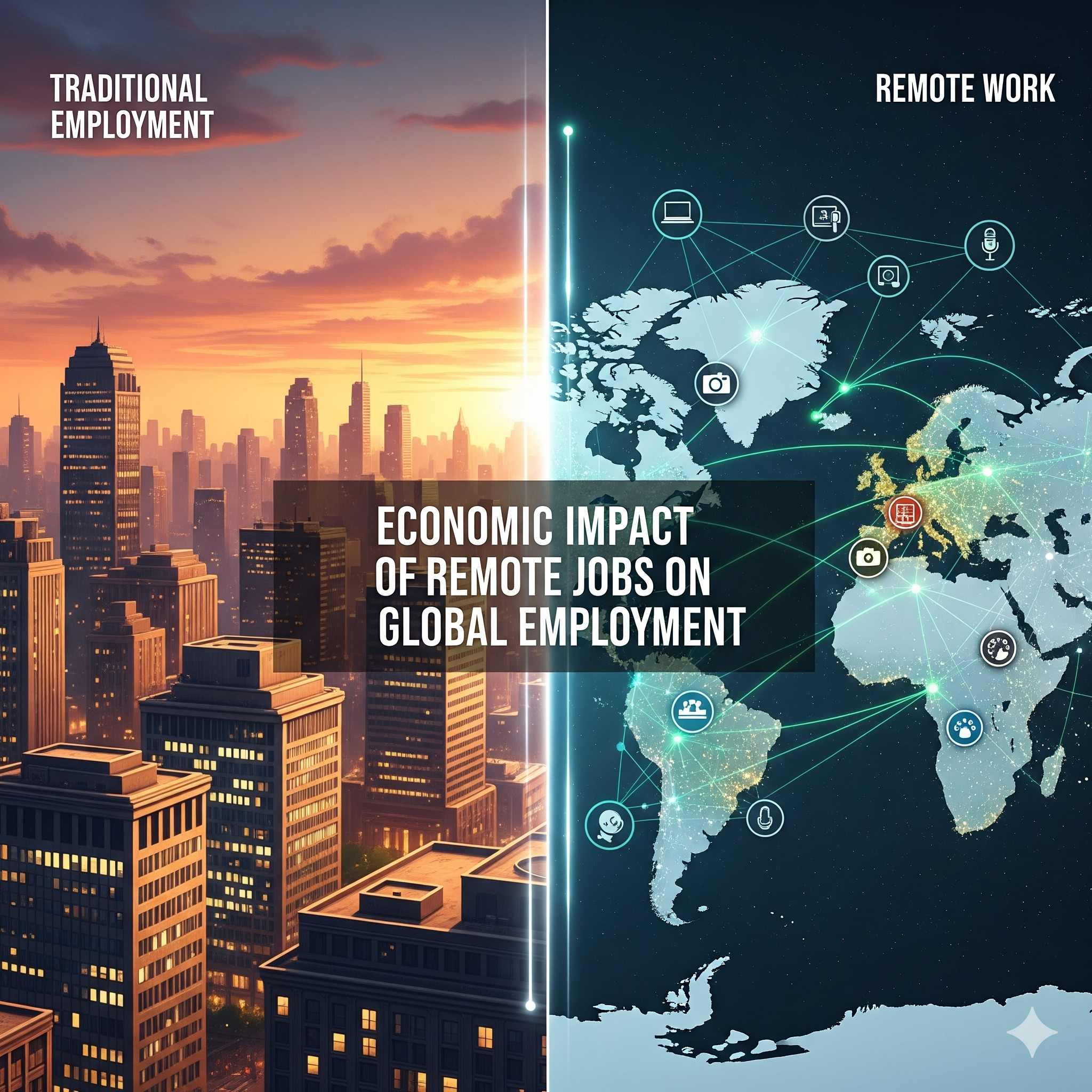 Economic Impact of Remote Jobs on Global Employment