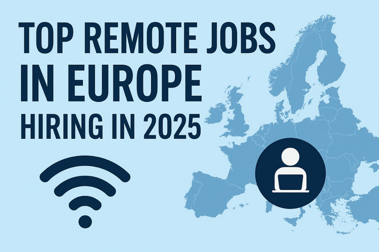 Top Remote Jobs in Europe Hiring in 2025