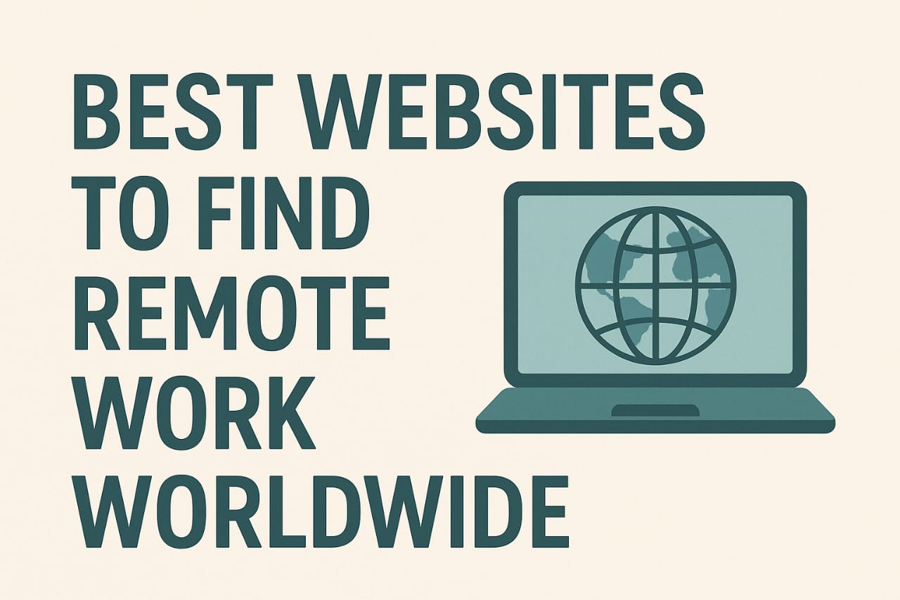 Best Websites to Find Remote Work Worldwide