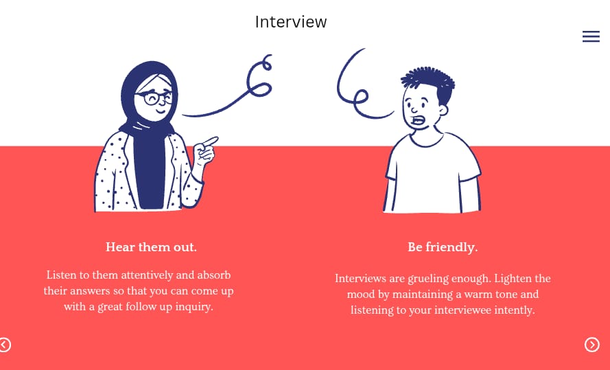 a girl and a boy are talking to each other and there is written her them out and be friendly below