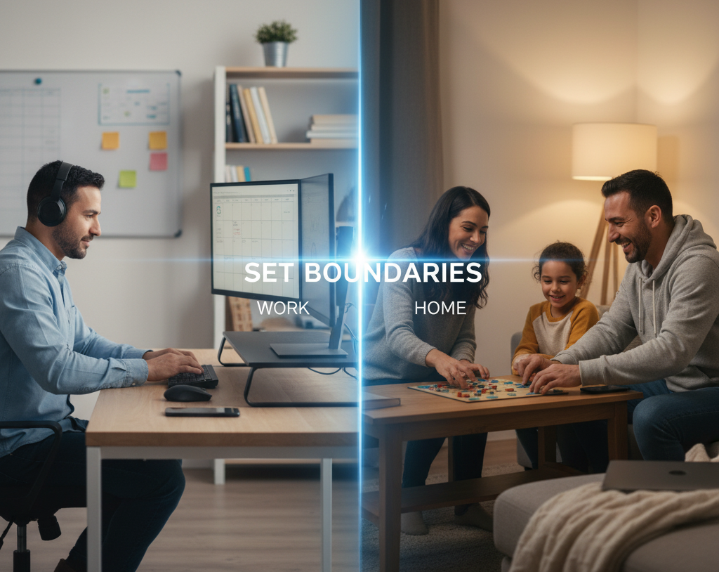 How to Set Boundaries When Working From Home