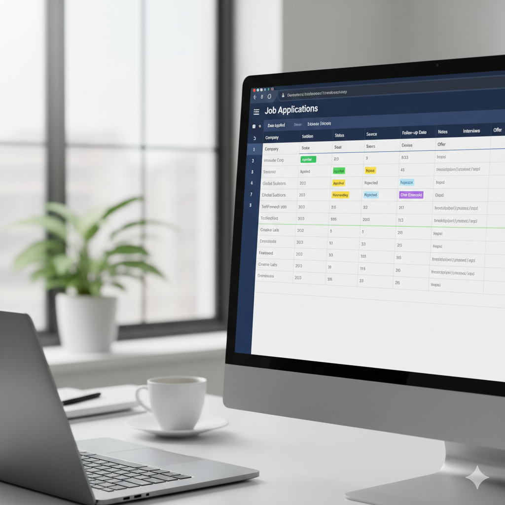 How to Track Job Applications Like a Pro