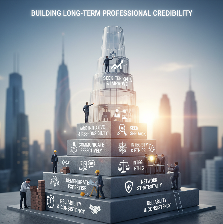 How to build long-term professional credibility