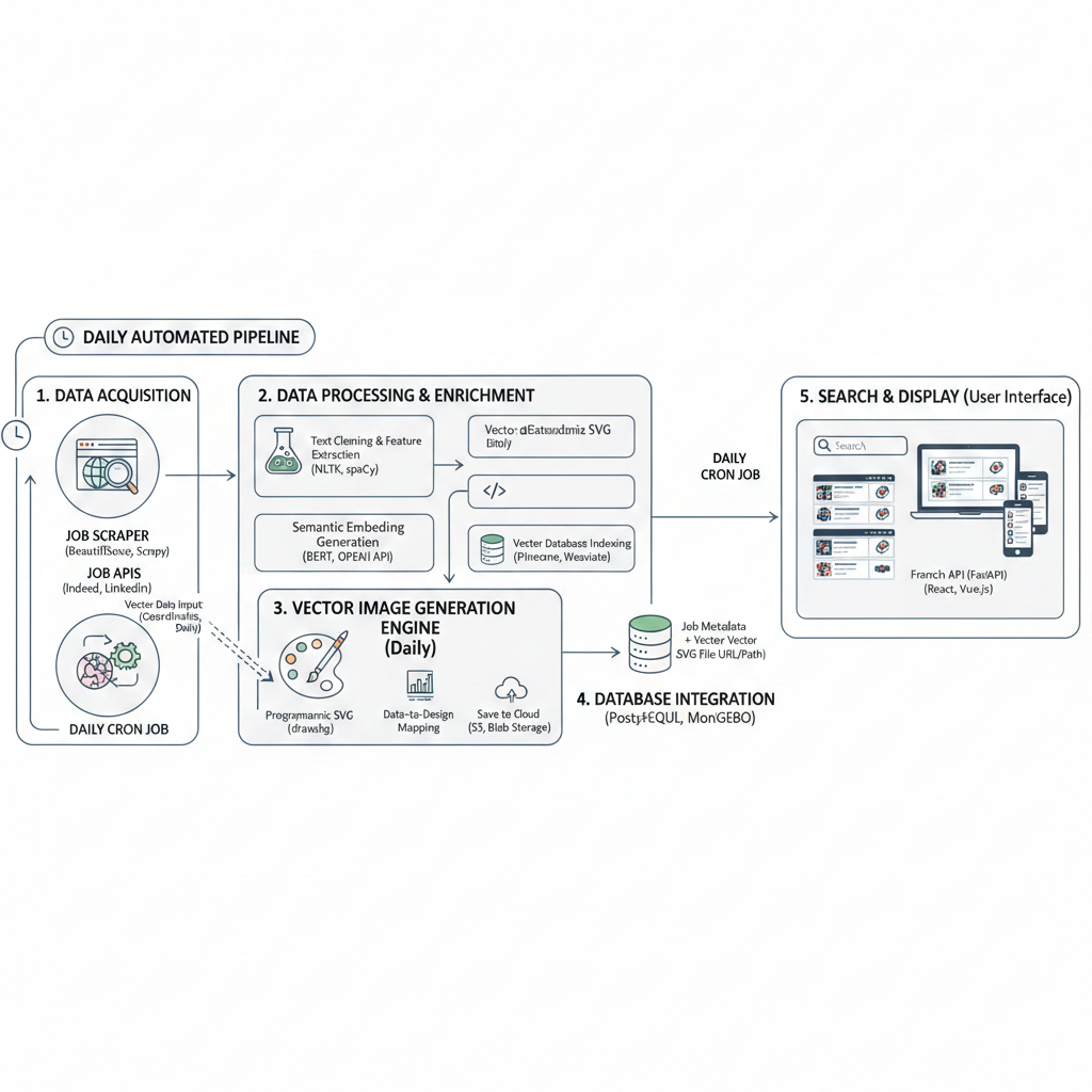 How to build a job search system that runs daily