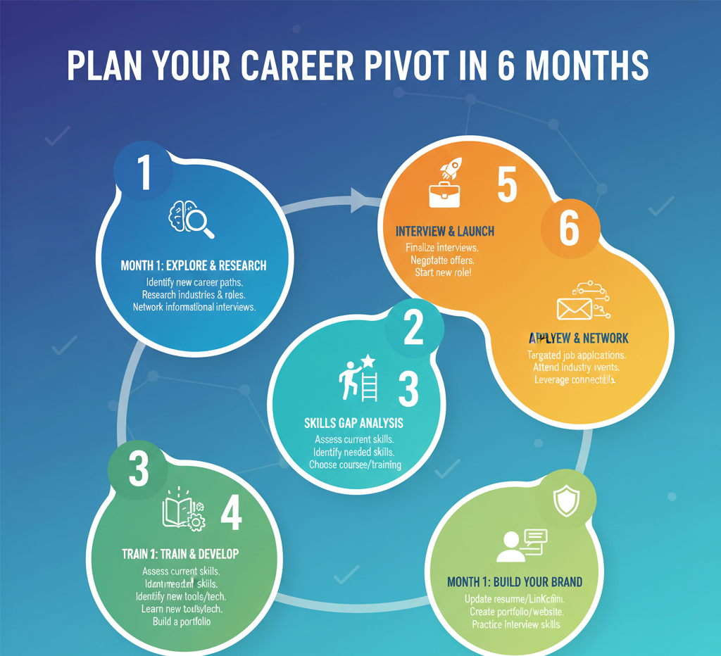 How to Plan a Career Pivot in 6 Months