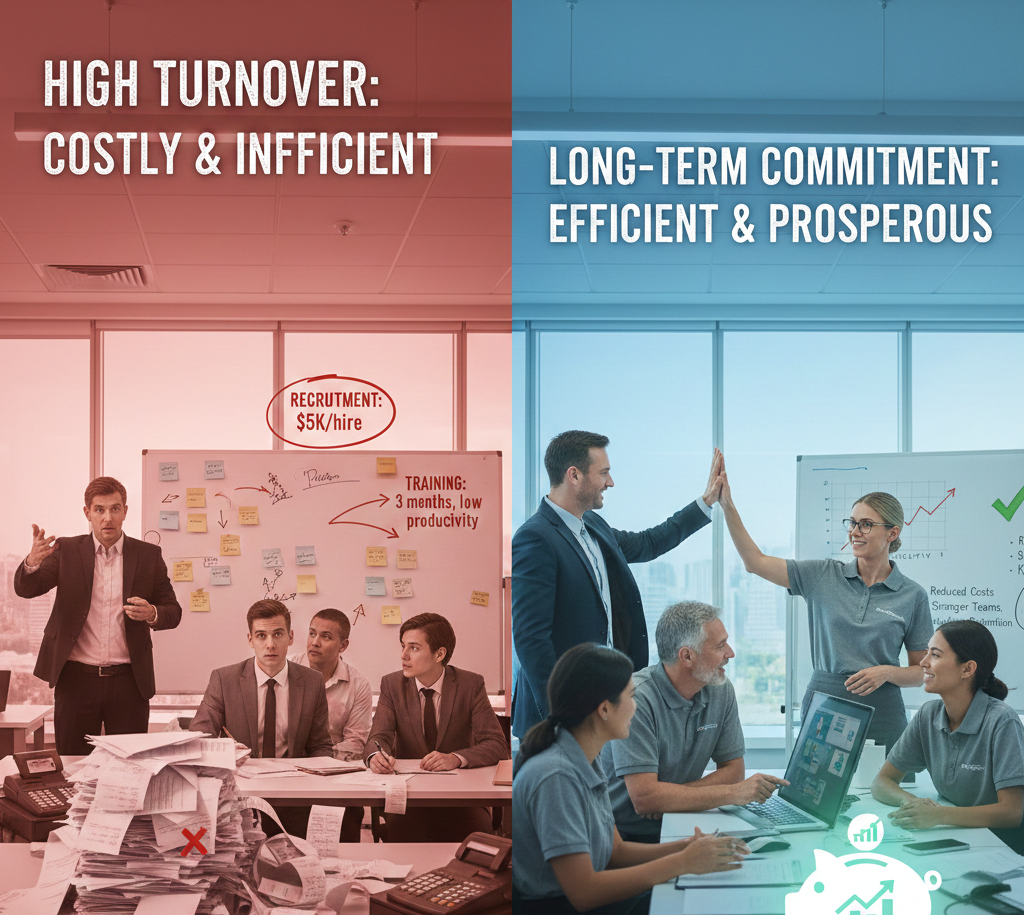 Why employers look for long-term commitment