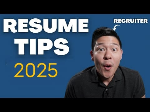 How to transform your resume in 10 minutes