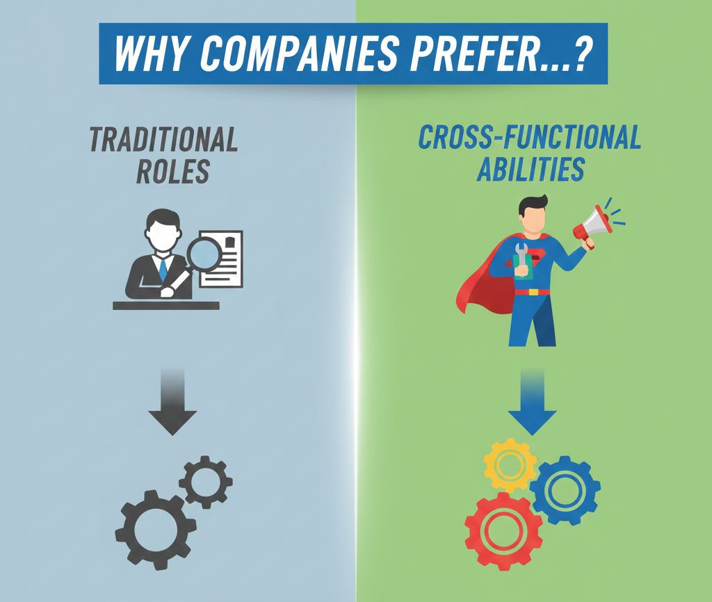 Why companies prefer employees with cross-functional abilities