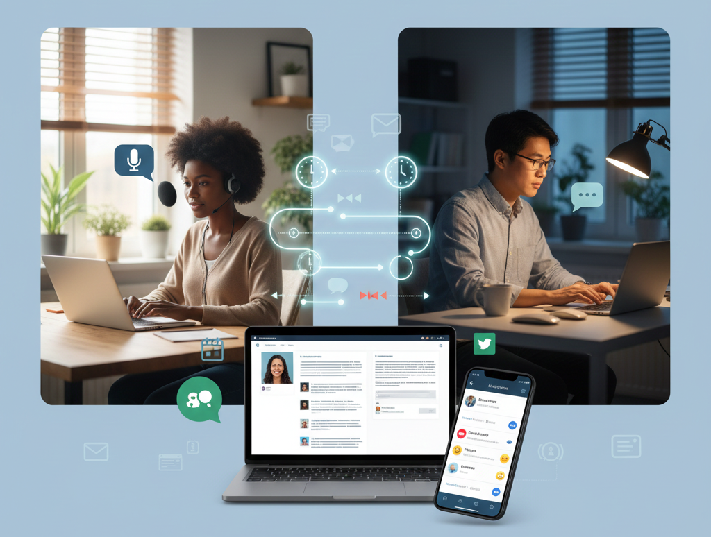How to master asynchronous communication for remote jobs