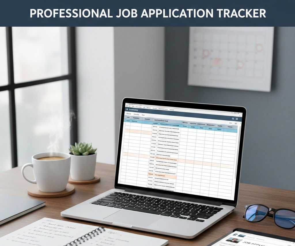 How to track your job applications professionally