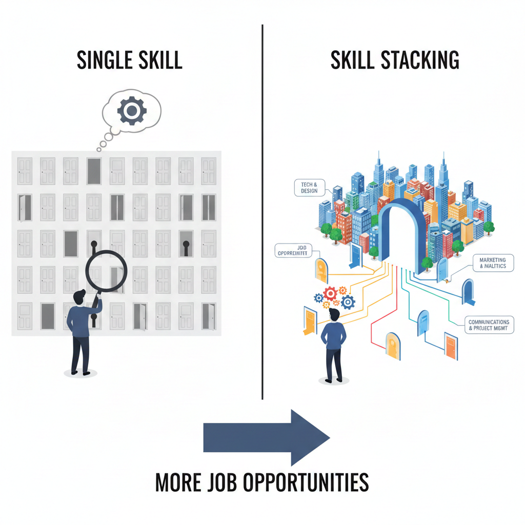 Why skill stacking increases job opportunities