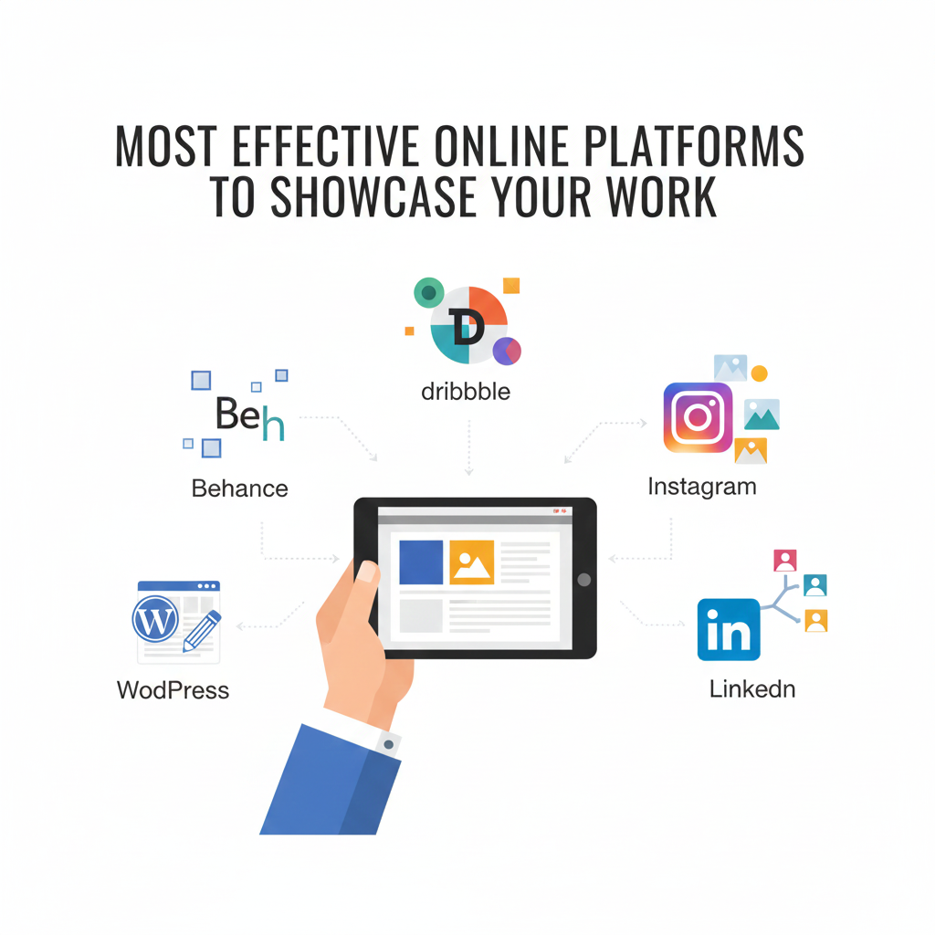 Most effective online platforms to showcase your work