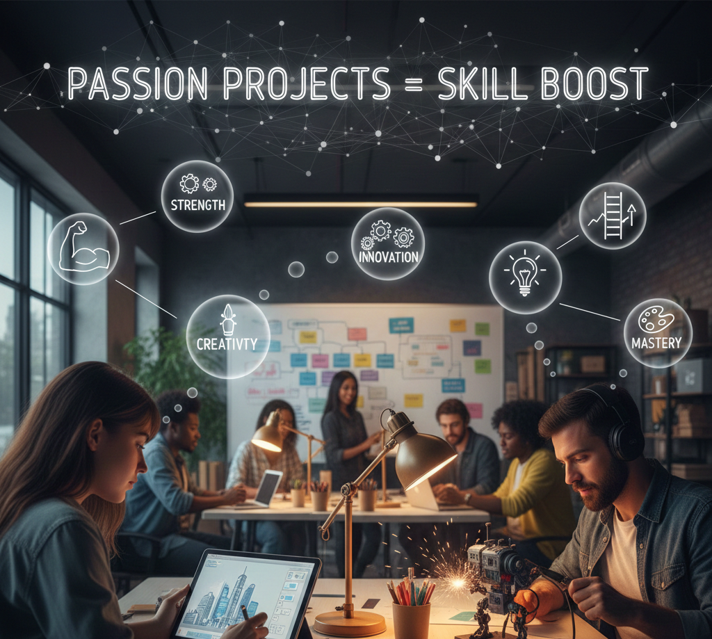 Why working on passion projects improves skills