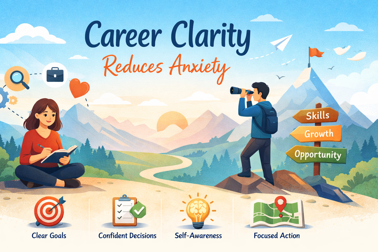 Why clarity reduces career anxiety