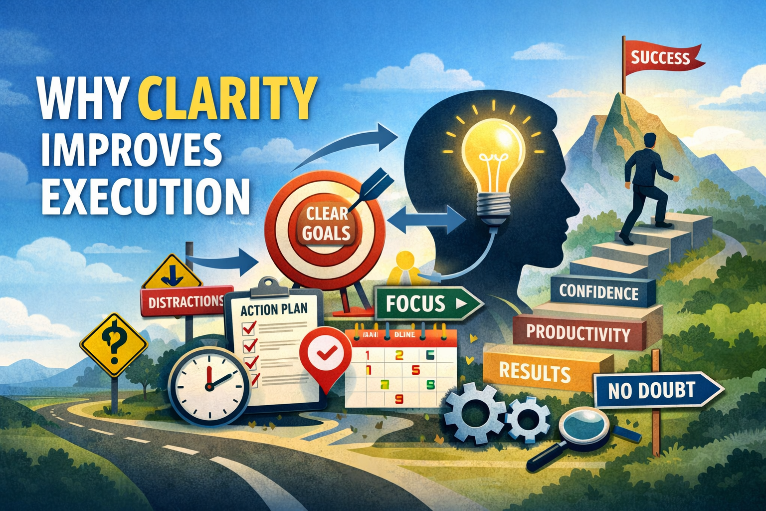 Why clarity improves execution