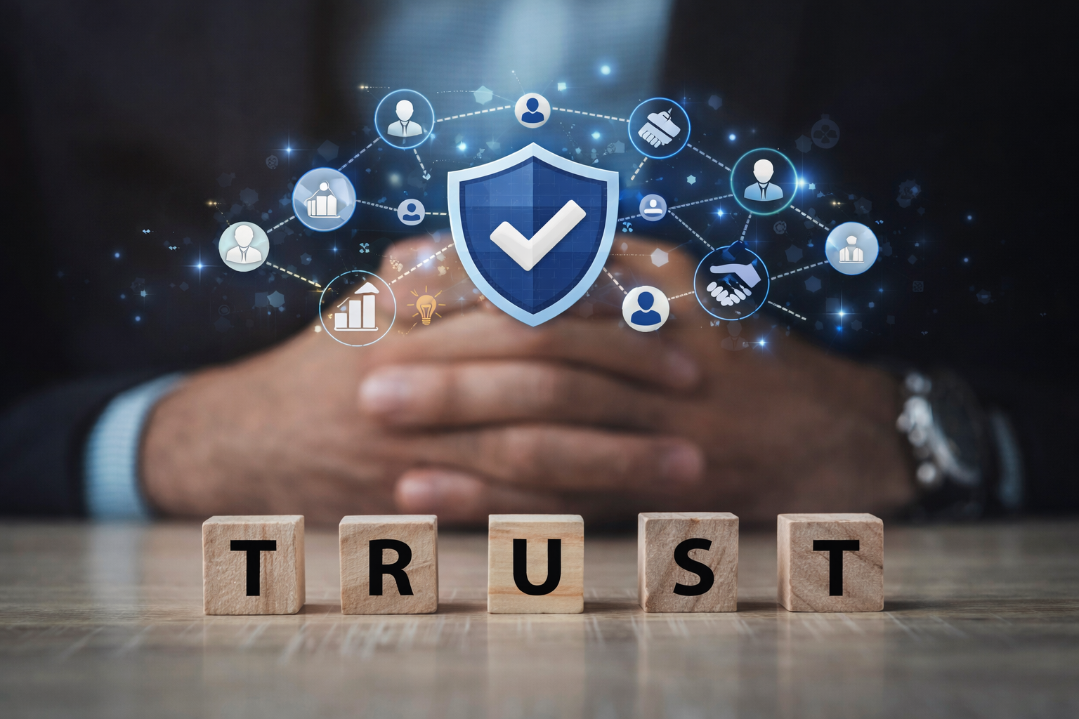 How trust is built in professional environments