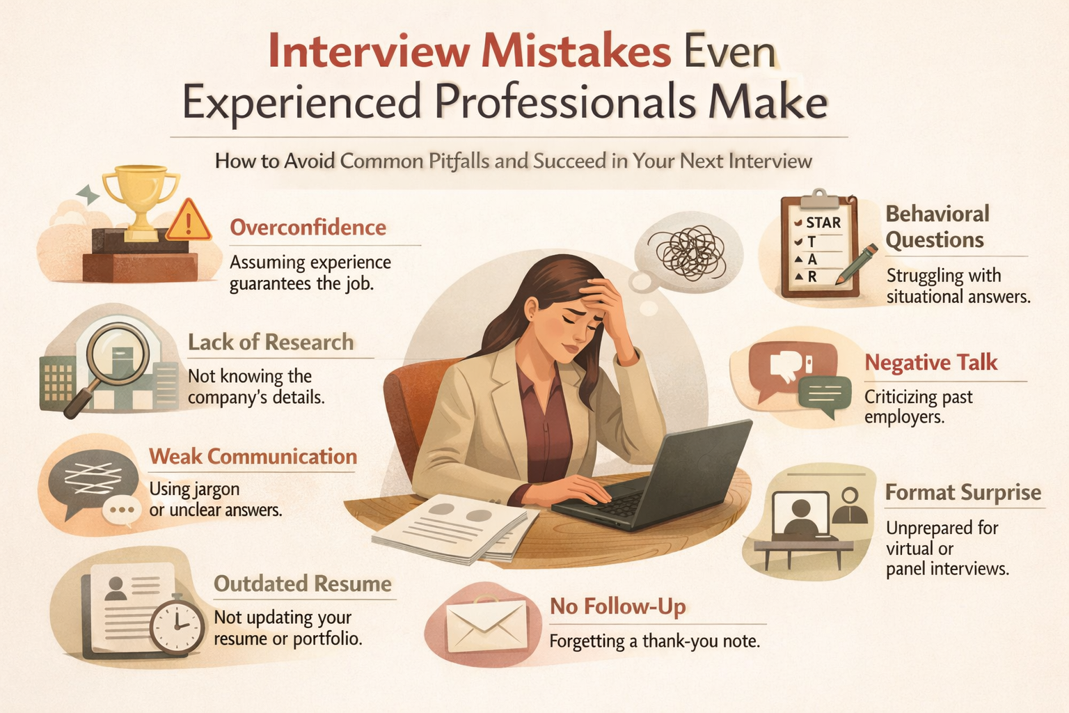 Interview Mistakes Even Experienced Professionals Make
