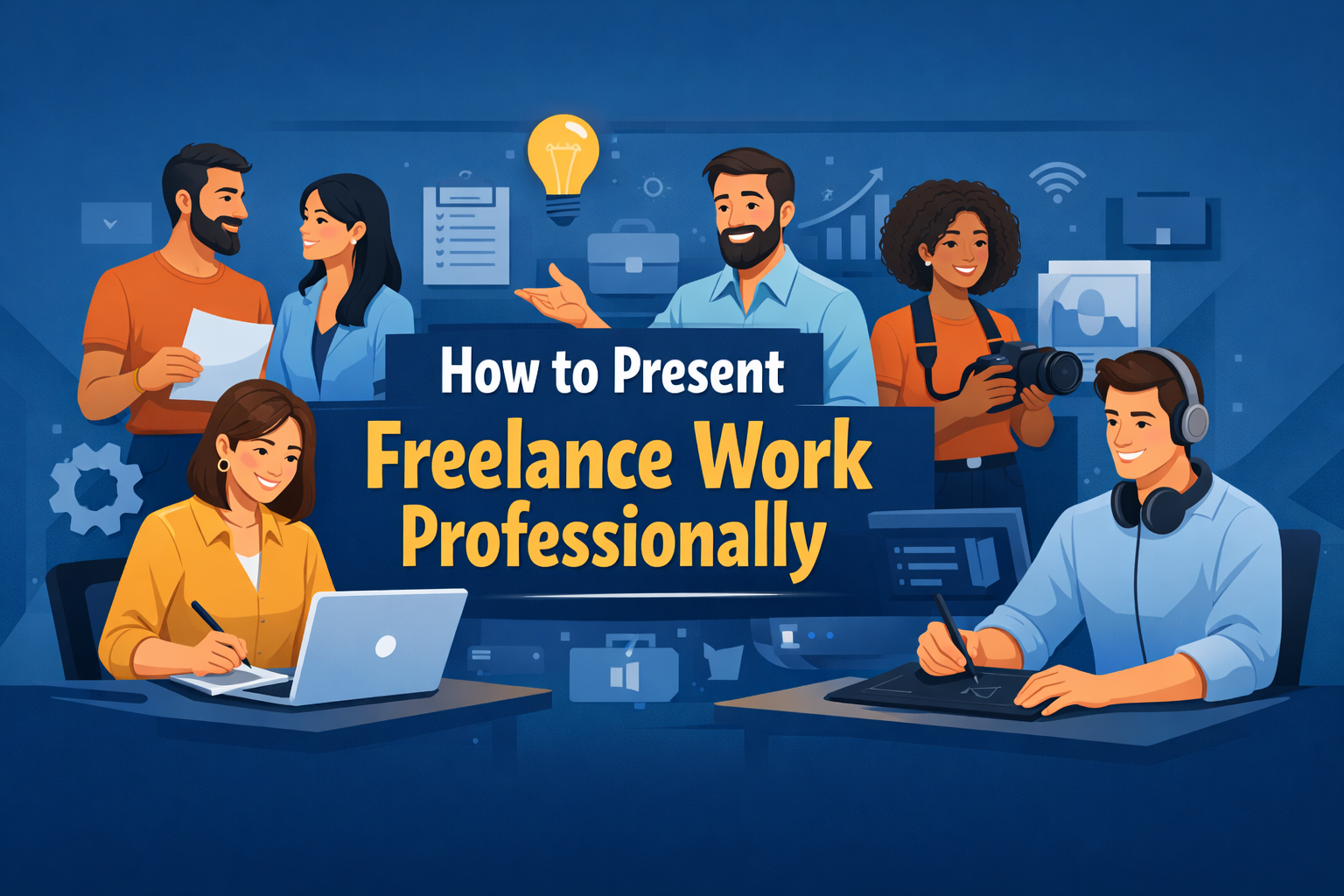 How to Present Freelance Work Professionally