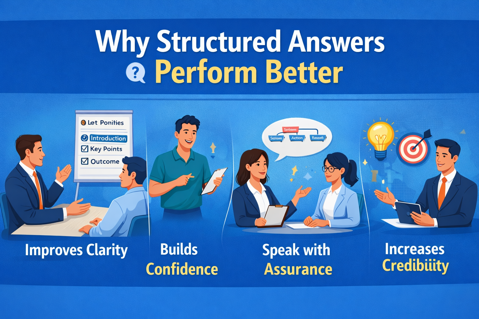 Why Structured Answers Perform Better