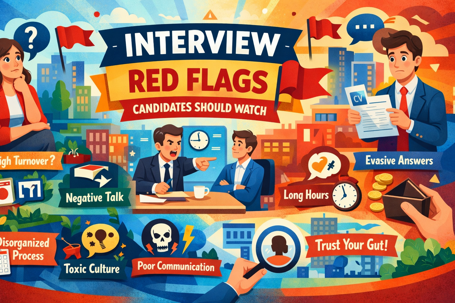 Interview Red Flags Candidates Should Watch