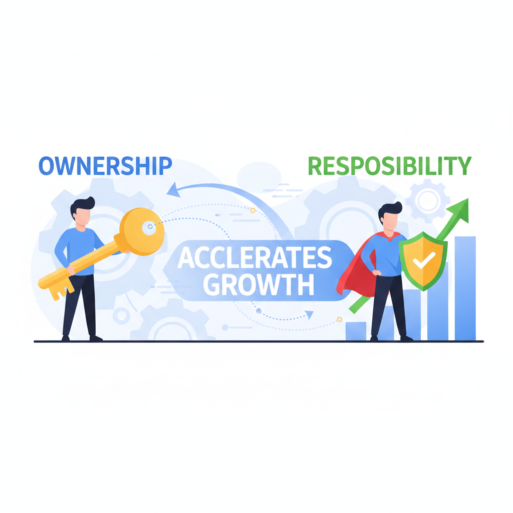 Why ownership accelerates responsibility