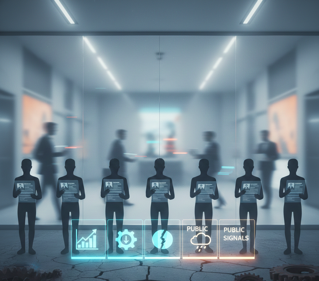 Why tech hiring slows before public signals