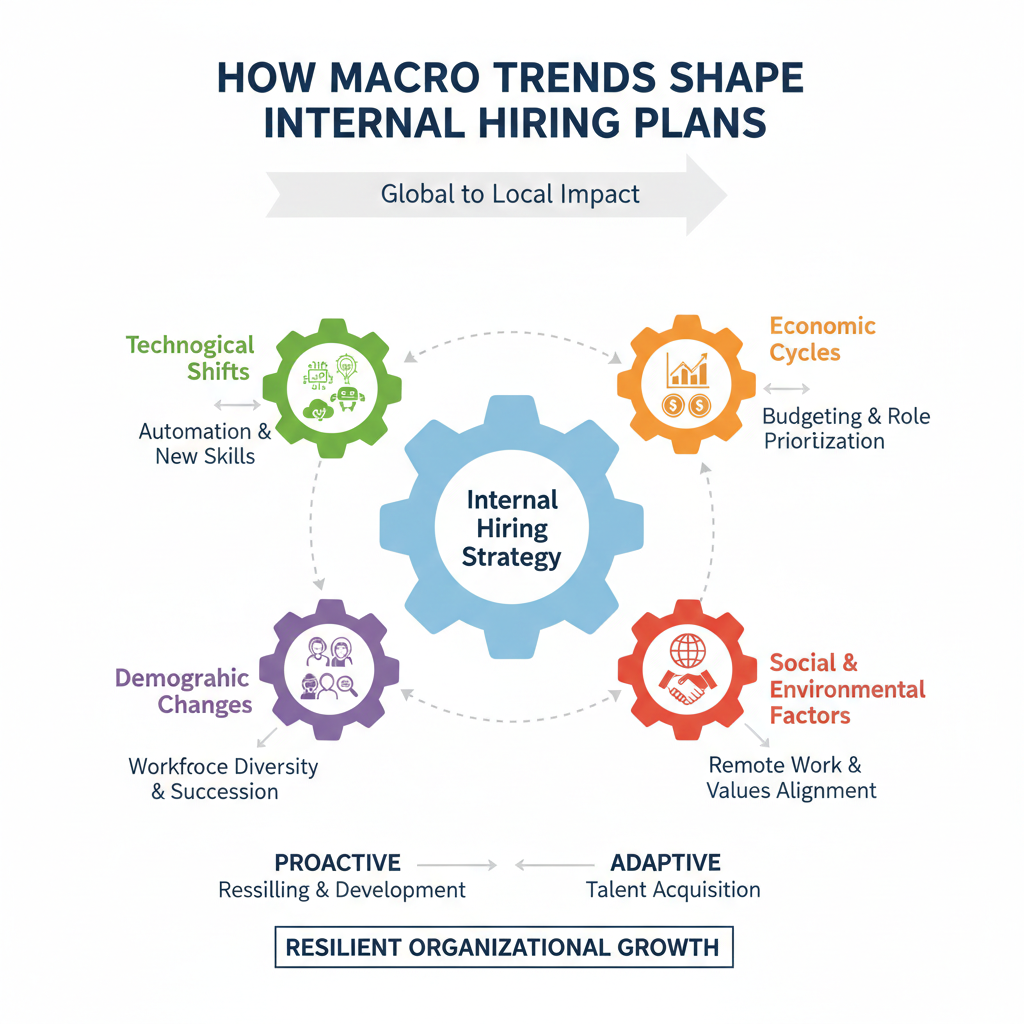 How macro trends influence internal hiring plans
