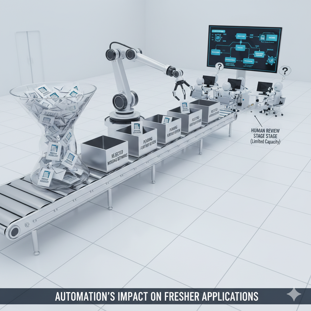 How automation affects fresher applications