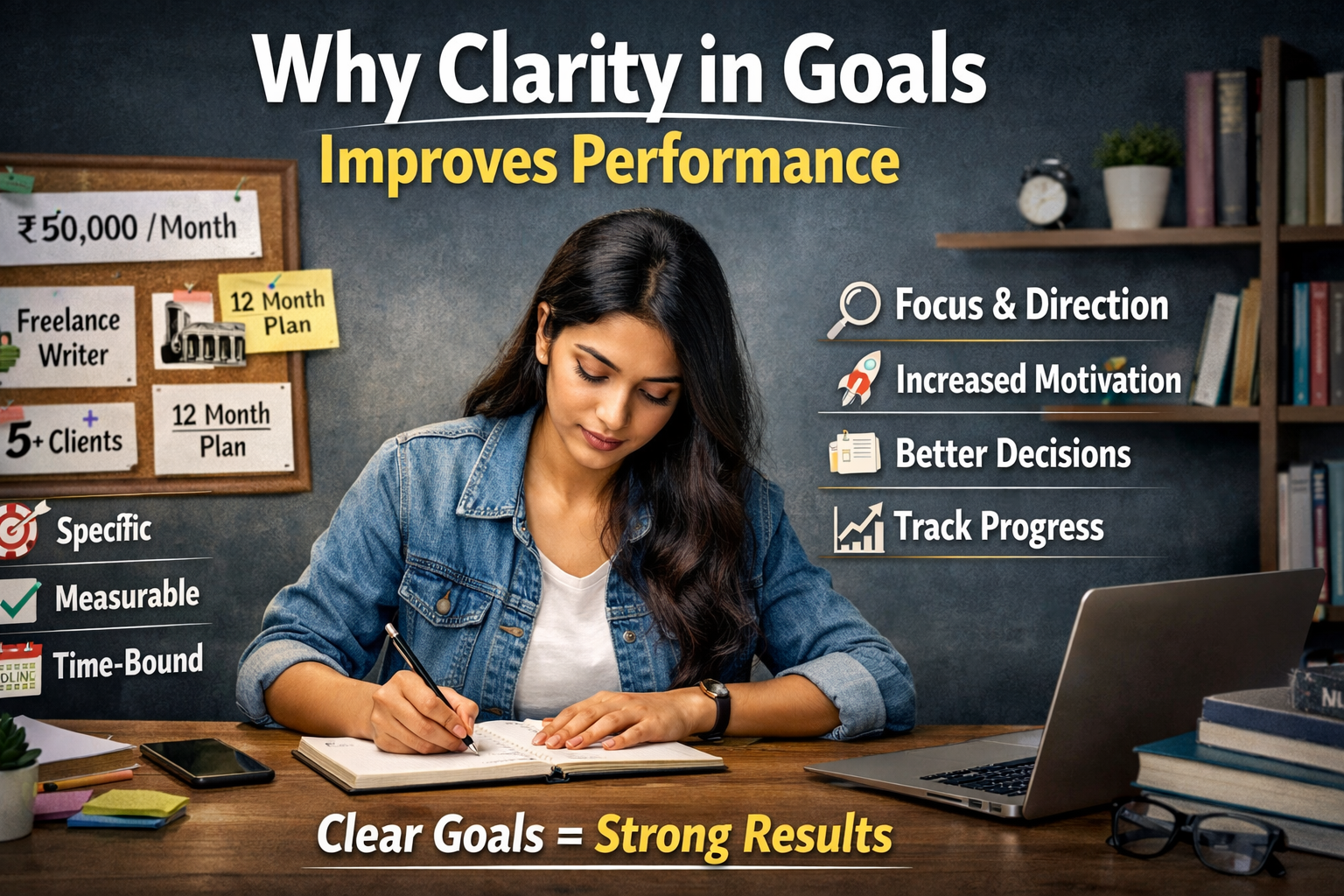 Why clarity in goals improves performance