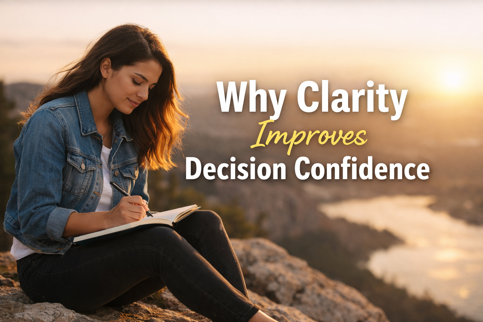 Why clarity improves decision confidence