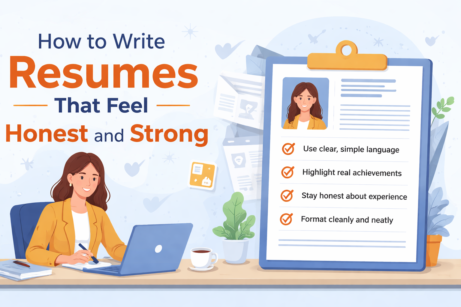 How to write resumes that feel honest and strong