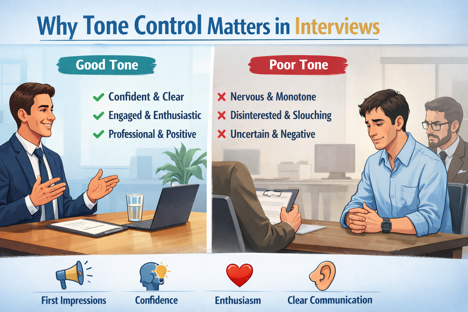 Why Tone Control Matters in Interviews