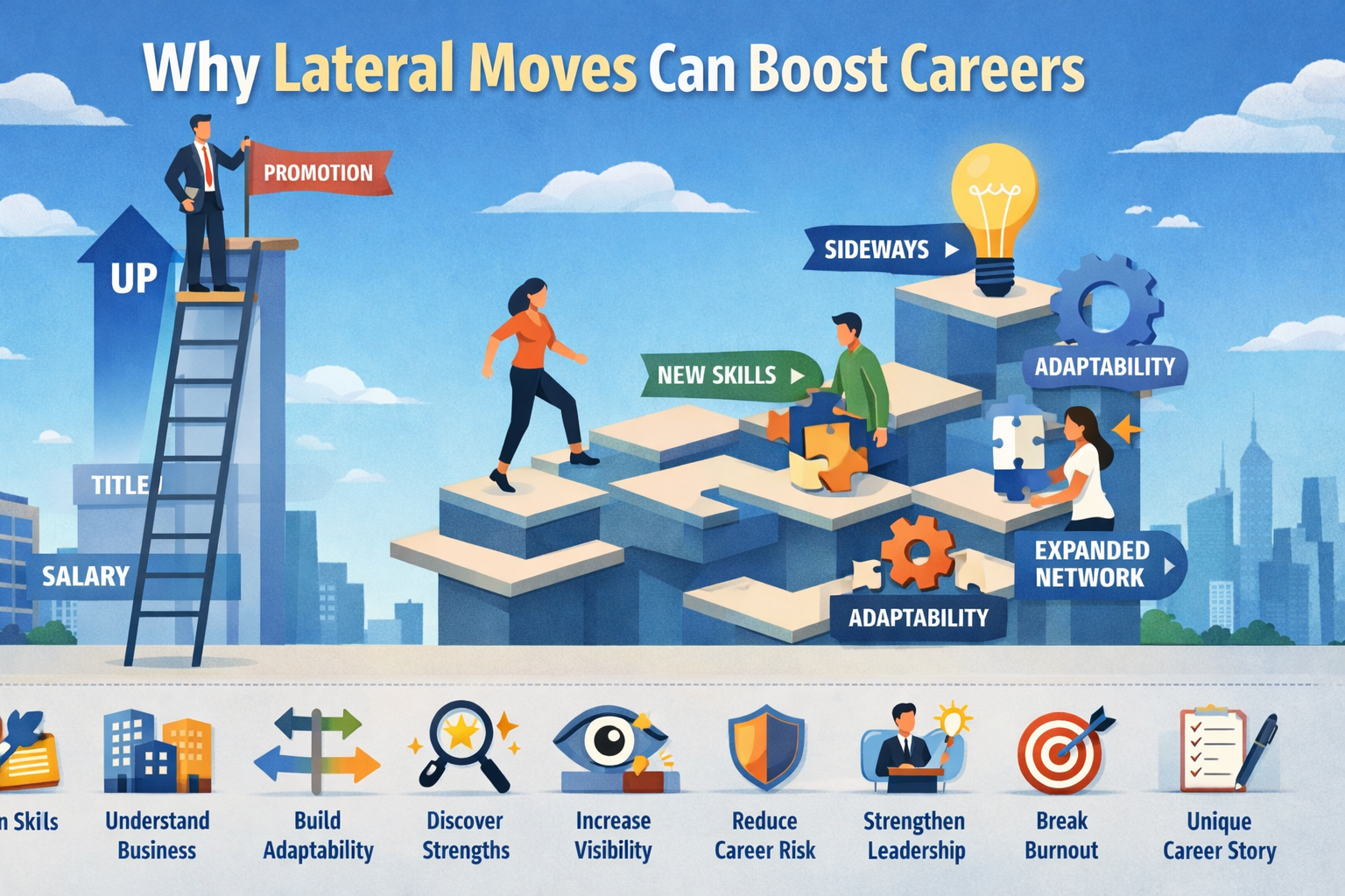 Why Lateral Moves Can Boost Careers