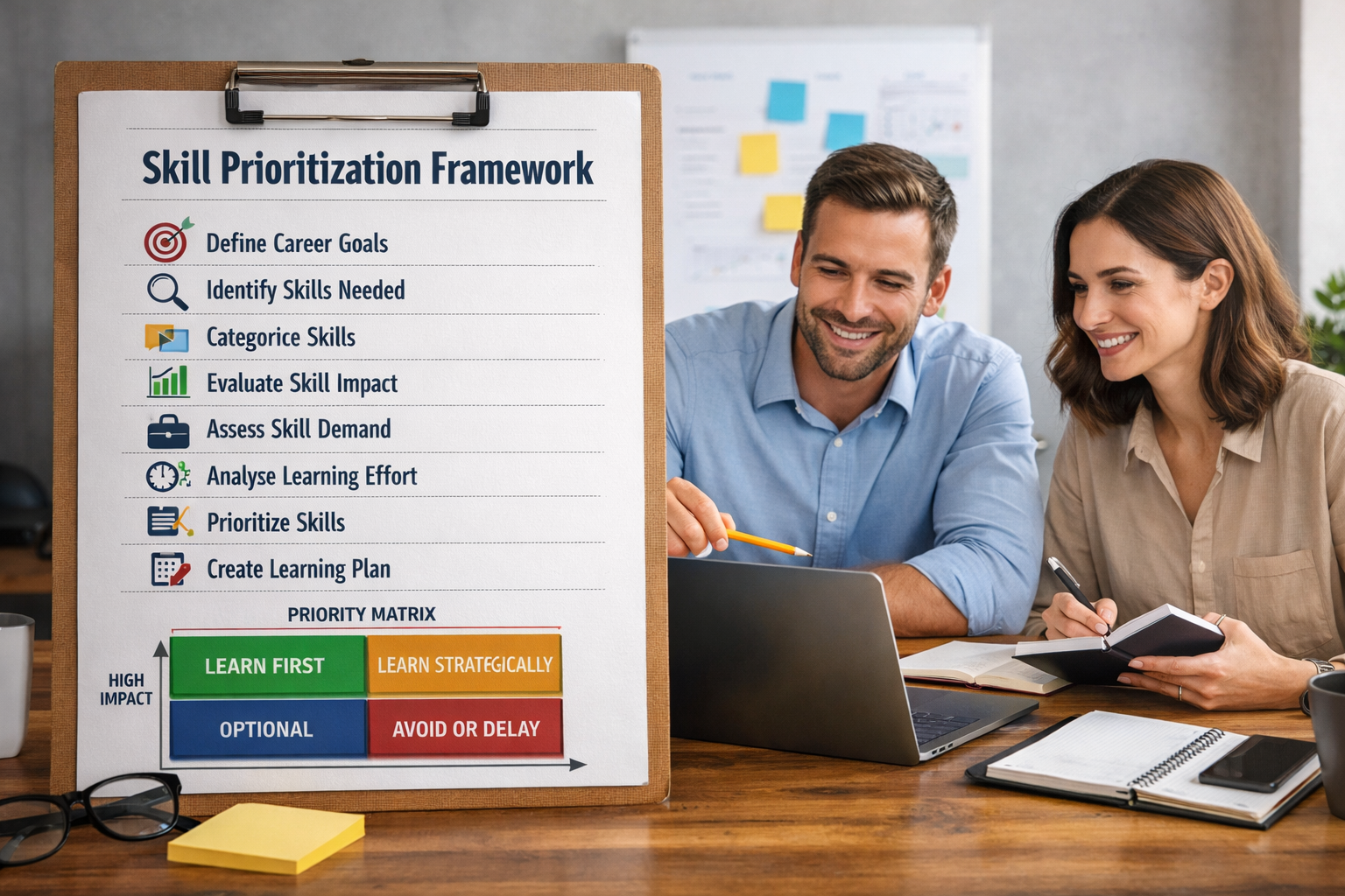 Skill Prioritization Framework for Professionals