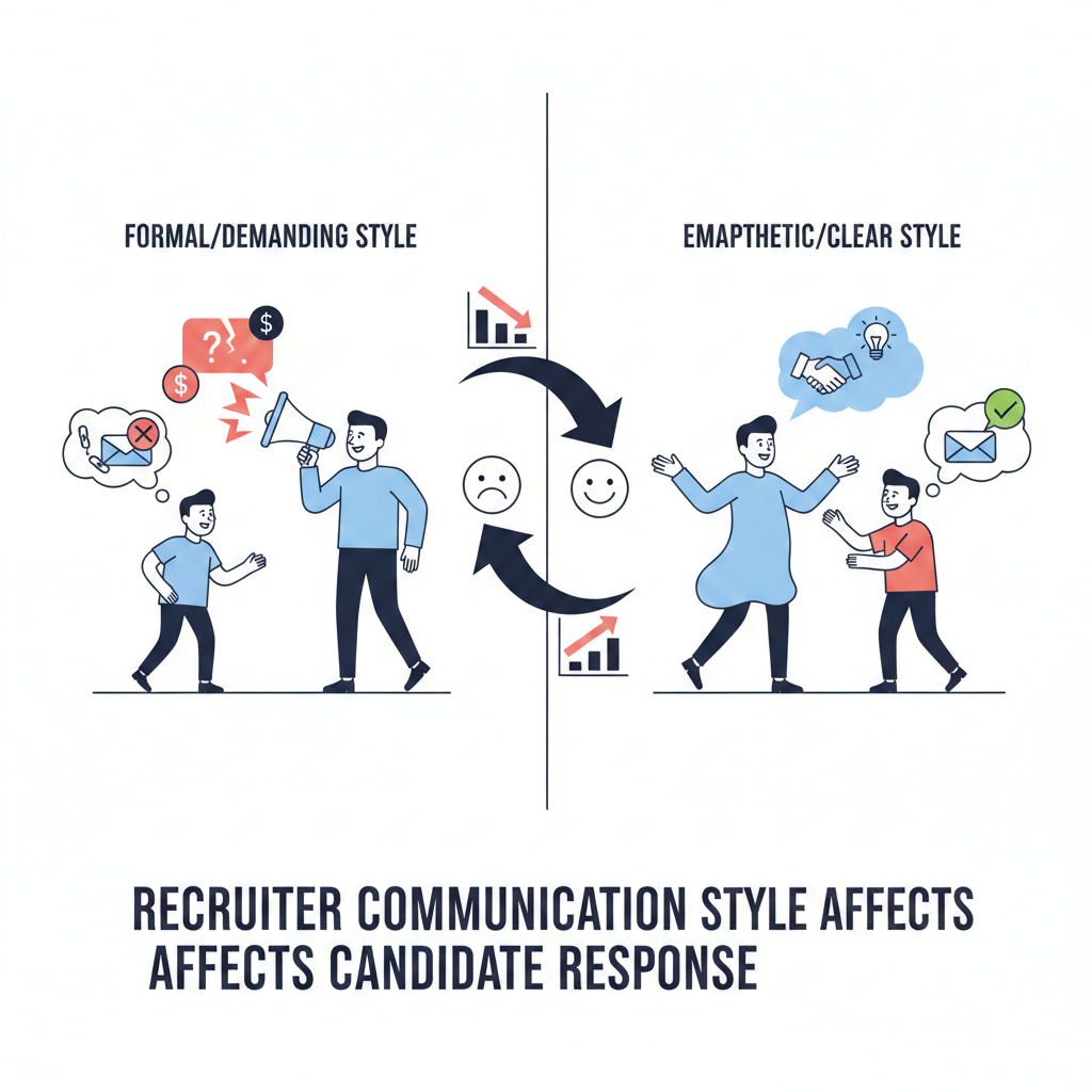 Why recruiter communication style affects candidate response