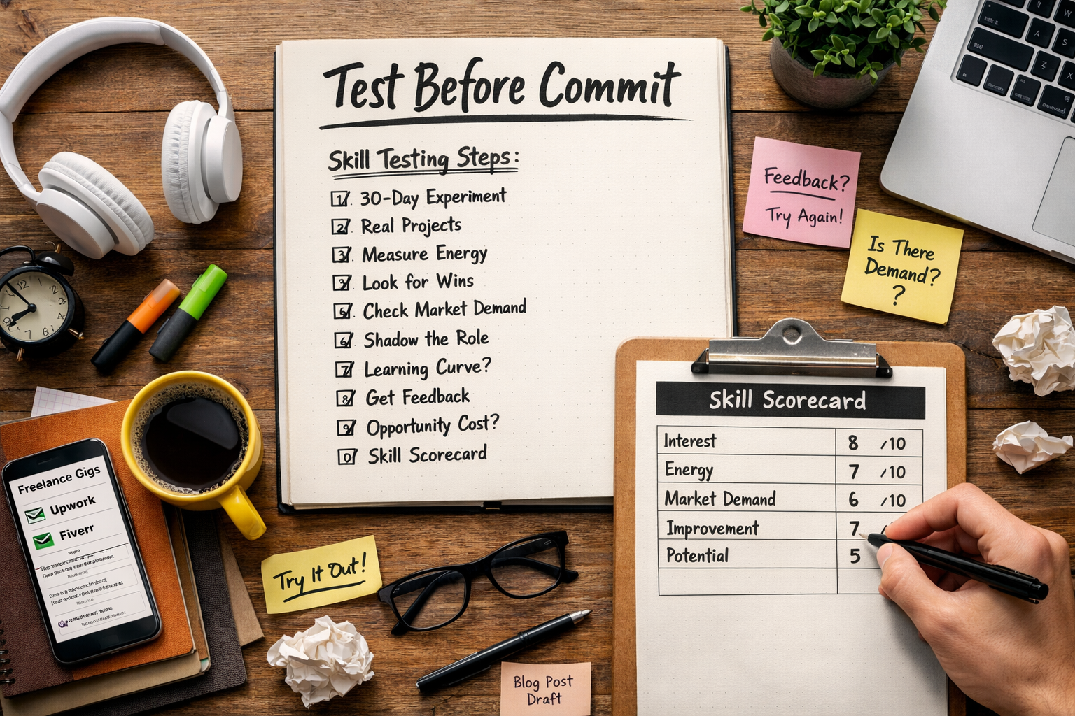 How to Test Skills Before Committing Deeply