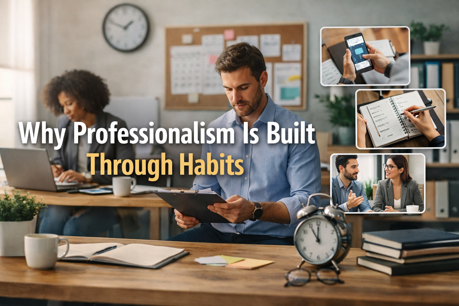 Why professionalism is built through habits