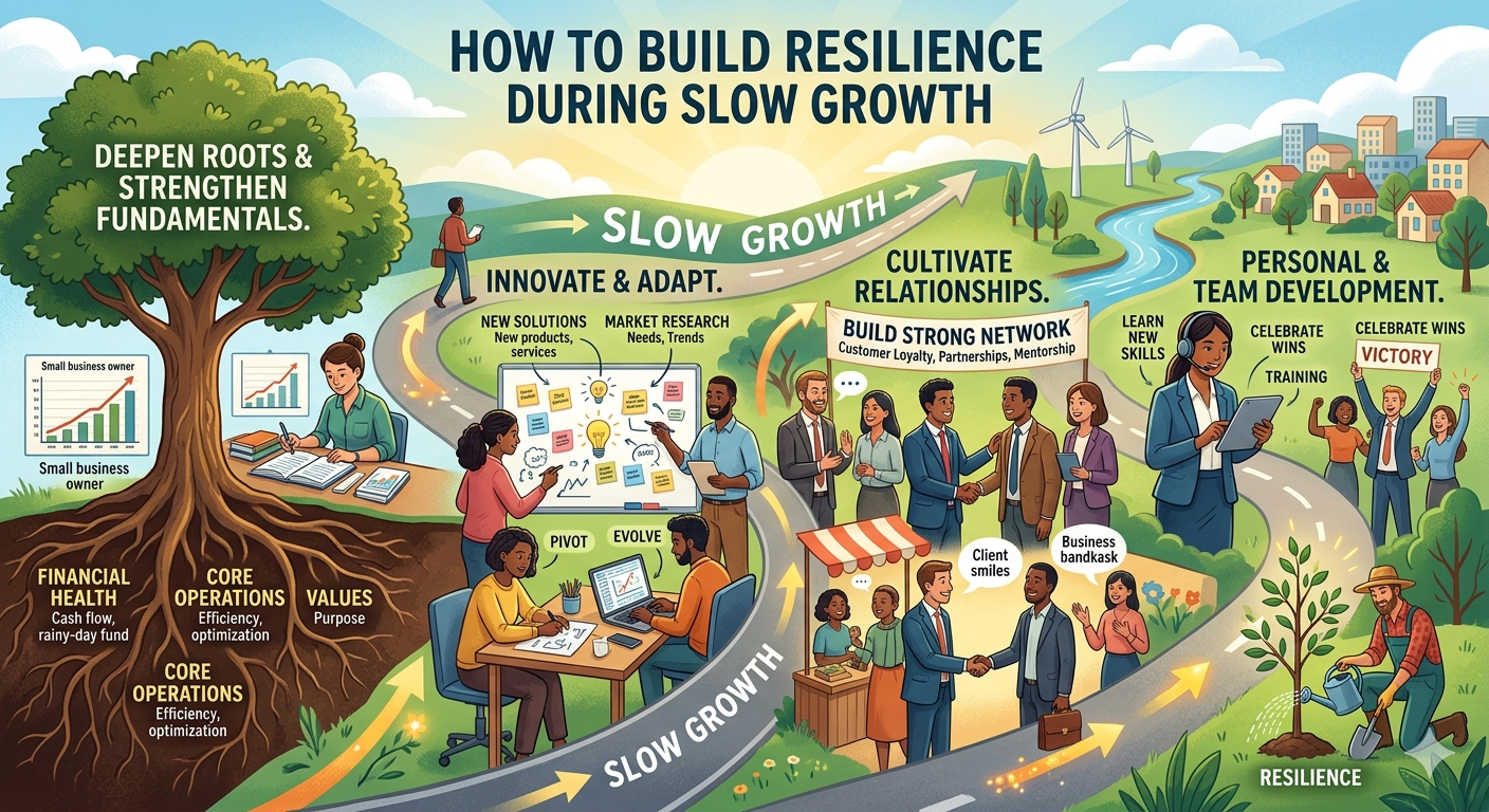 How to build resilience during slow growth
