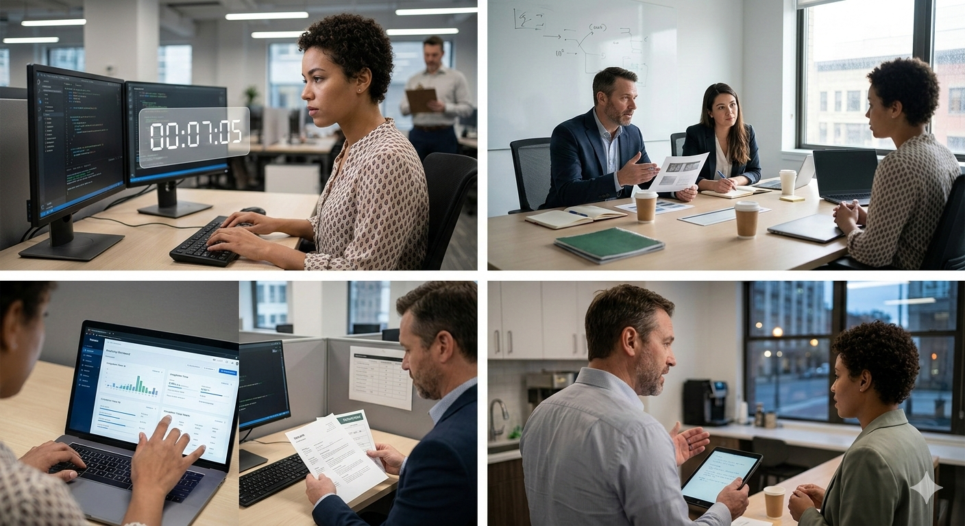 How IT hiring evaluates response time judgment