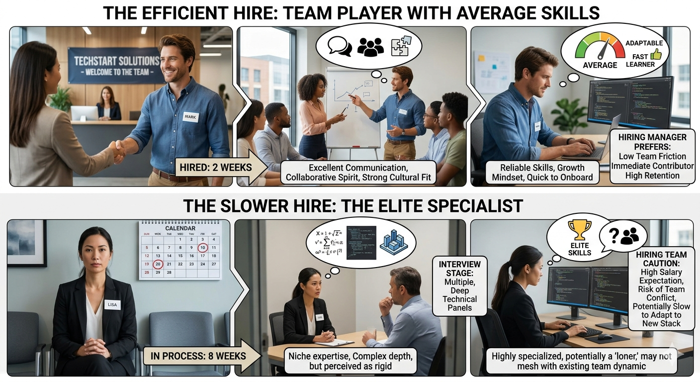 Why Engineers With Average Skills Still Get Hired Faster