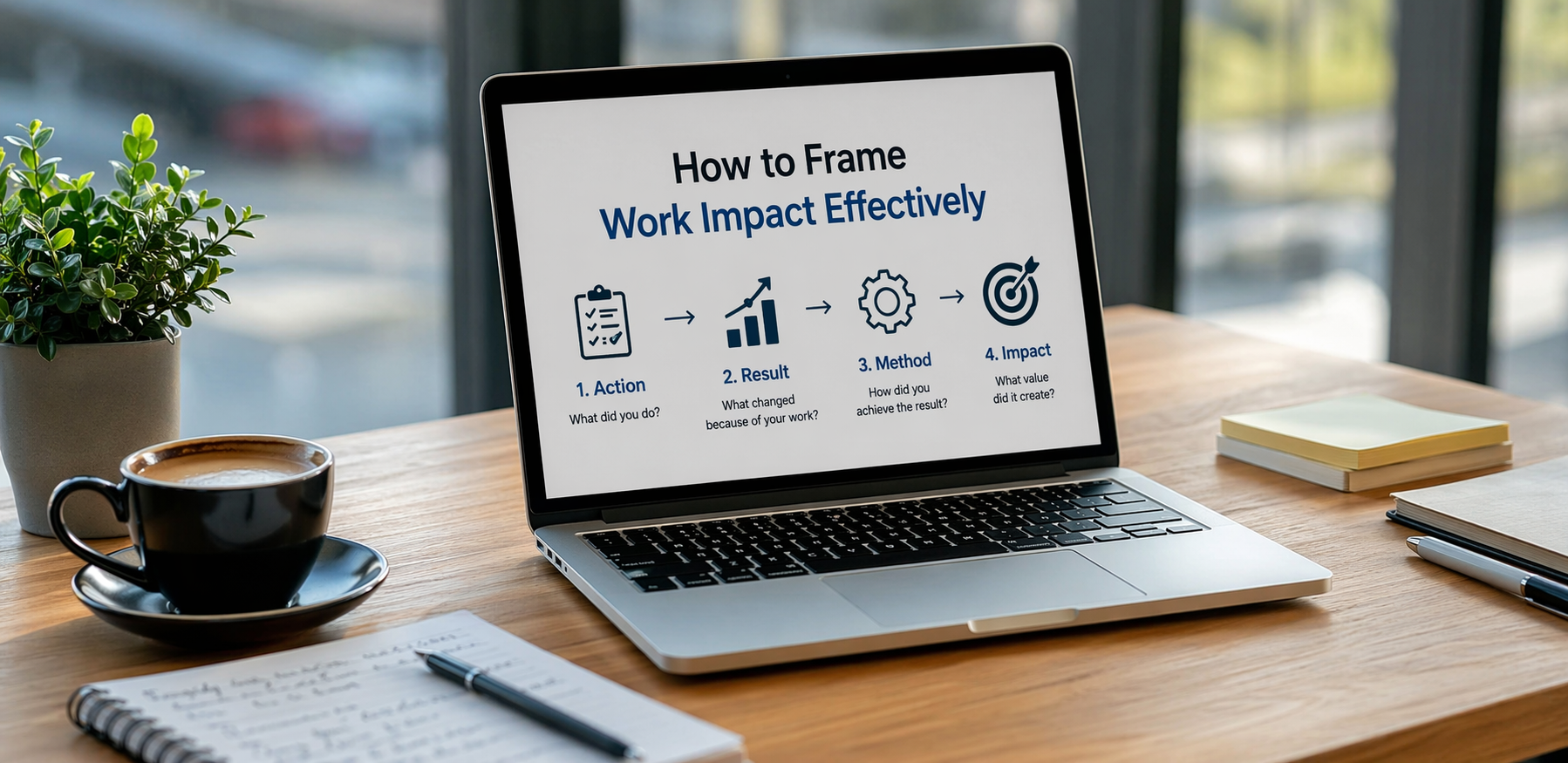 How to Frame Work Impact Effectively