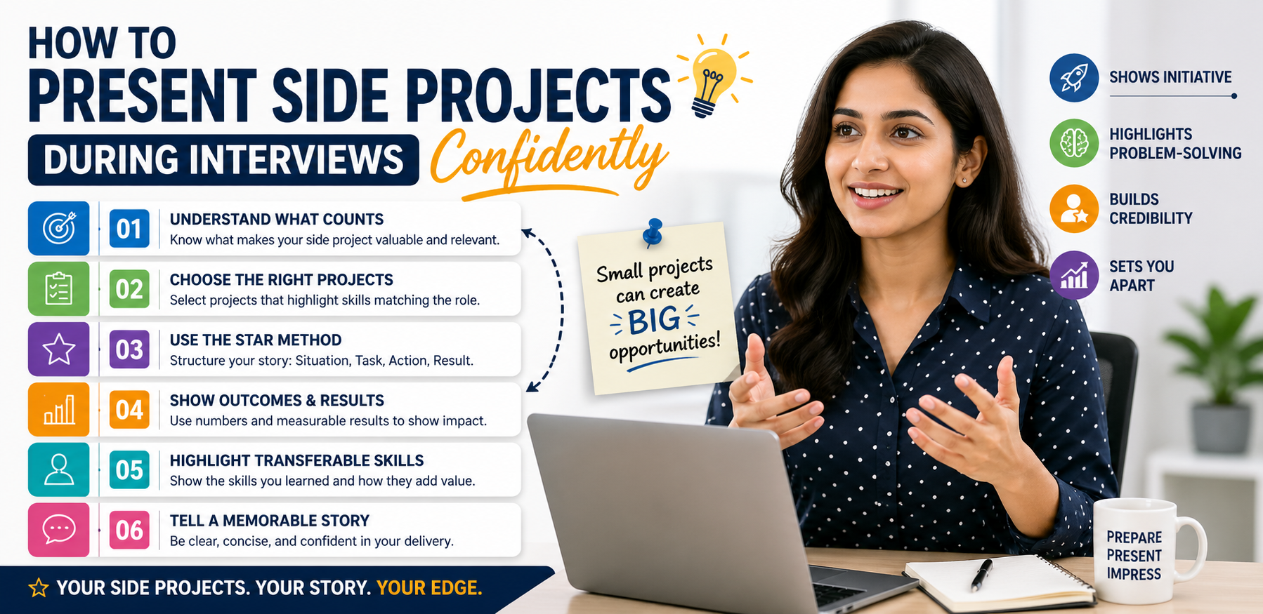 How to Present Side Projects During Interviews Confidently