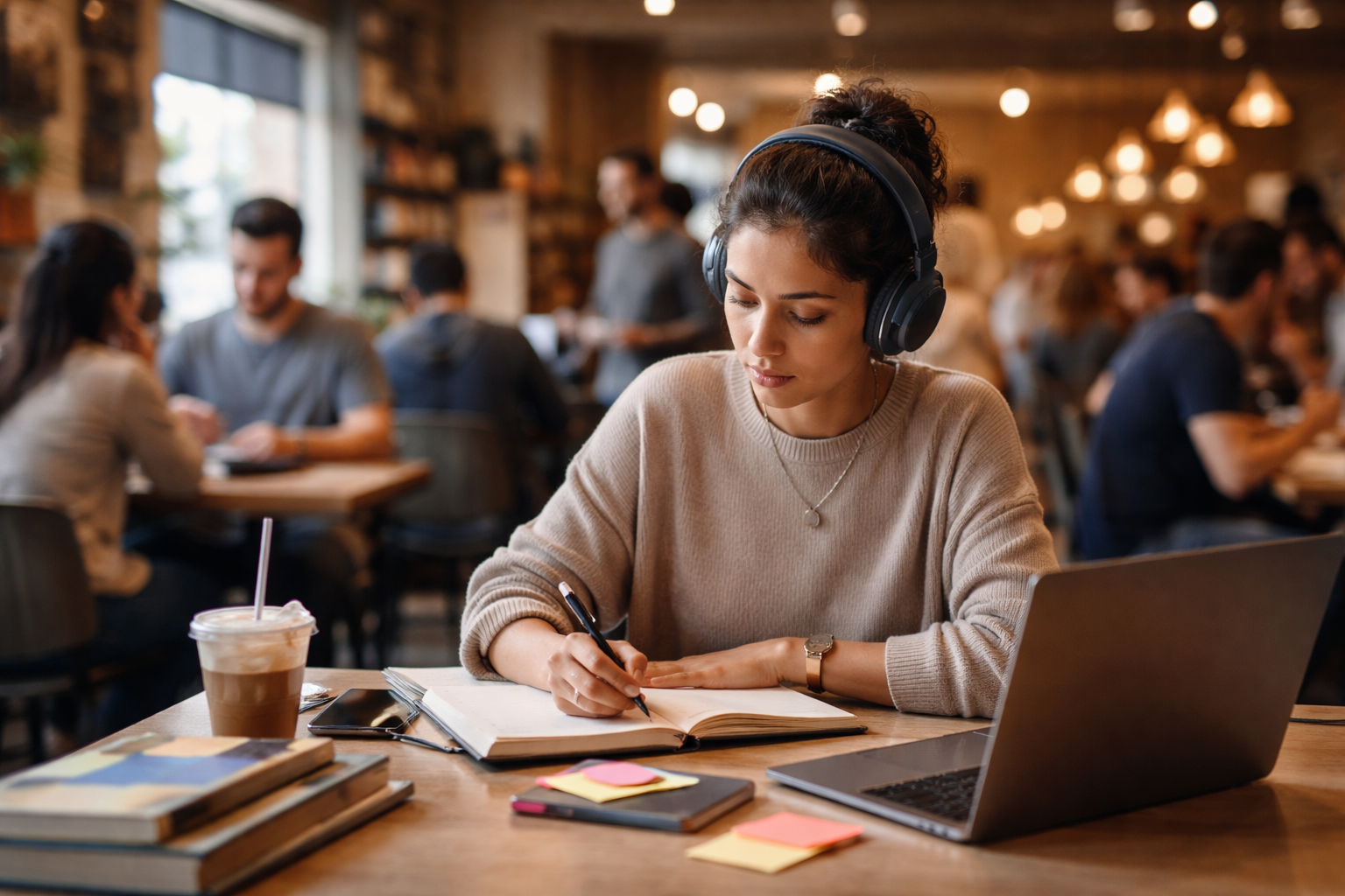 How to develop focus in noisy environments