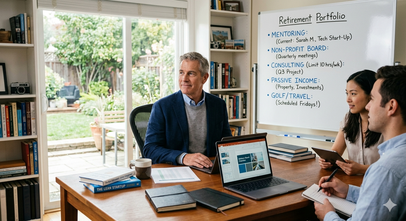 How to Retire From a Portfolio Career Without “Stopping Work” Completely