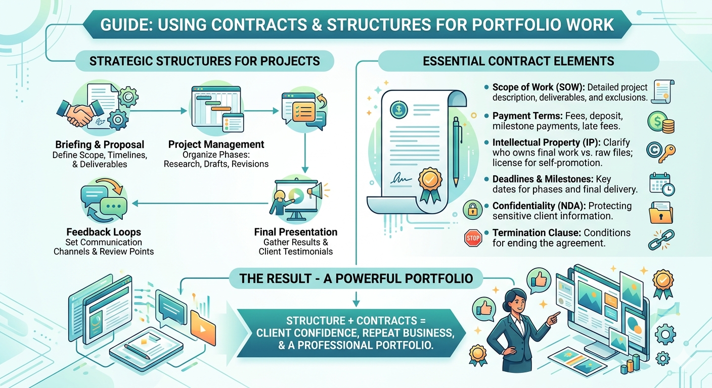 How to Use Contracts and Structures for Portfolio Work