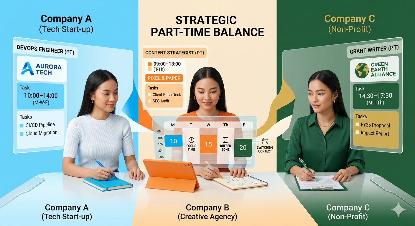 How to Balance Part-Time Roles Across Different Companies