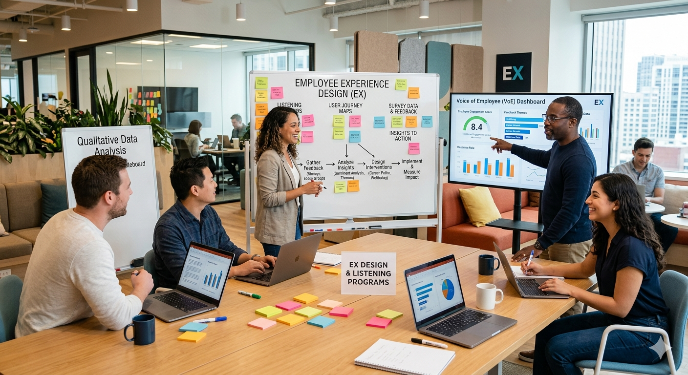 Careers in Employee Experience Design and Listening Programs