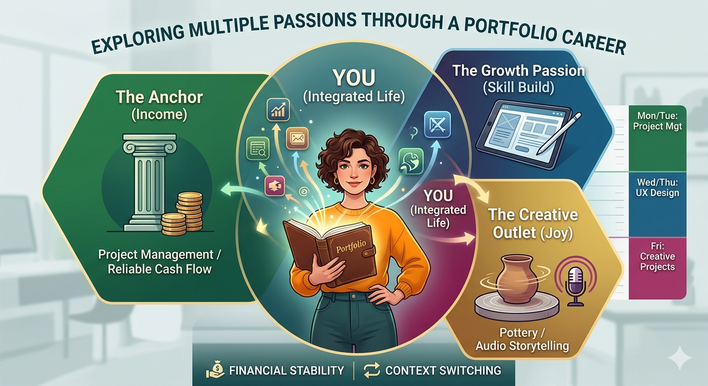 How to Use Portfolio Careers to Explore Multiple Passions