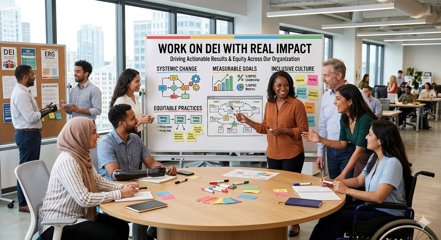 How to Work on Diversity, Equity and Inclusion With Real Impact