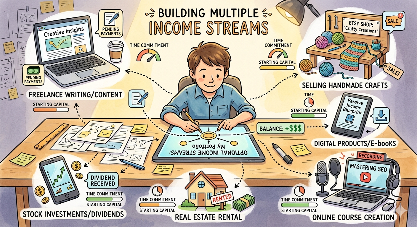 How to build optional income streams
